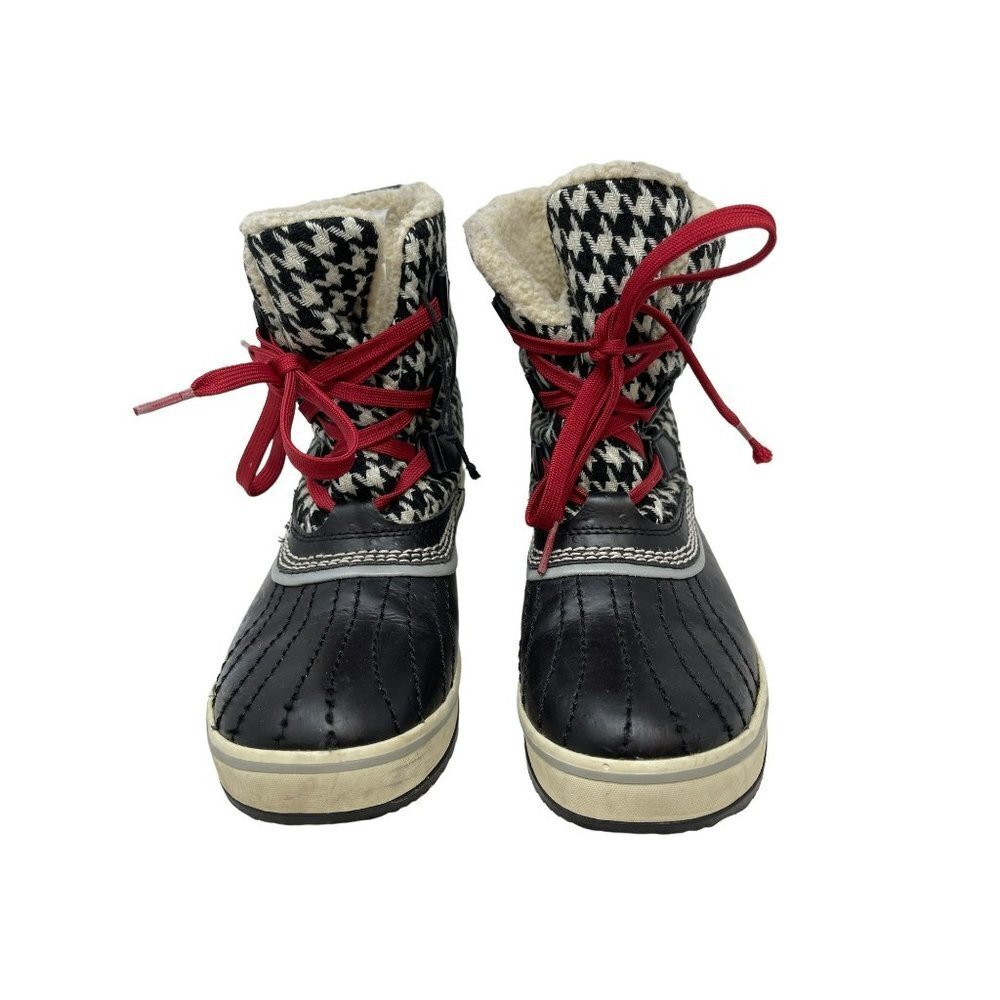 Sorel NL-1627-068 Tivoli Womens Tweed Leather Waterproof Ankle Boots Size 7